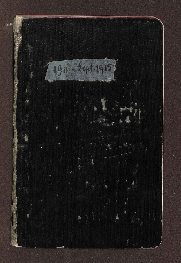 Tagebuch Faulhaber Februar 1911 bis September 1915