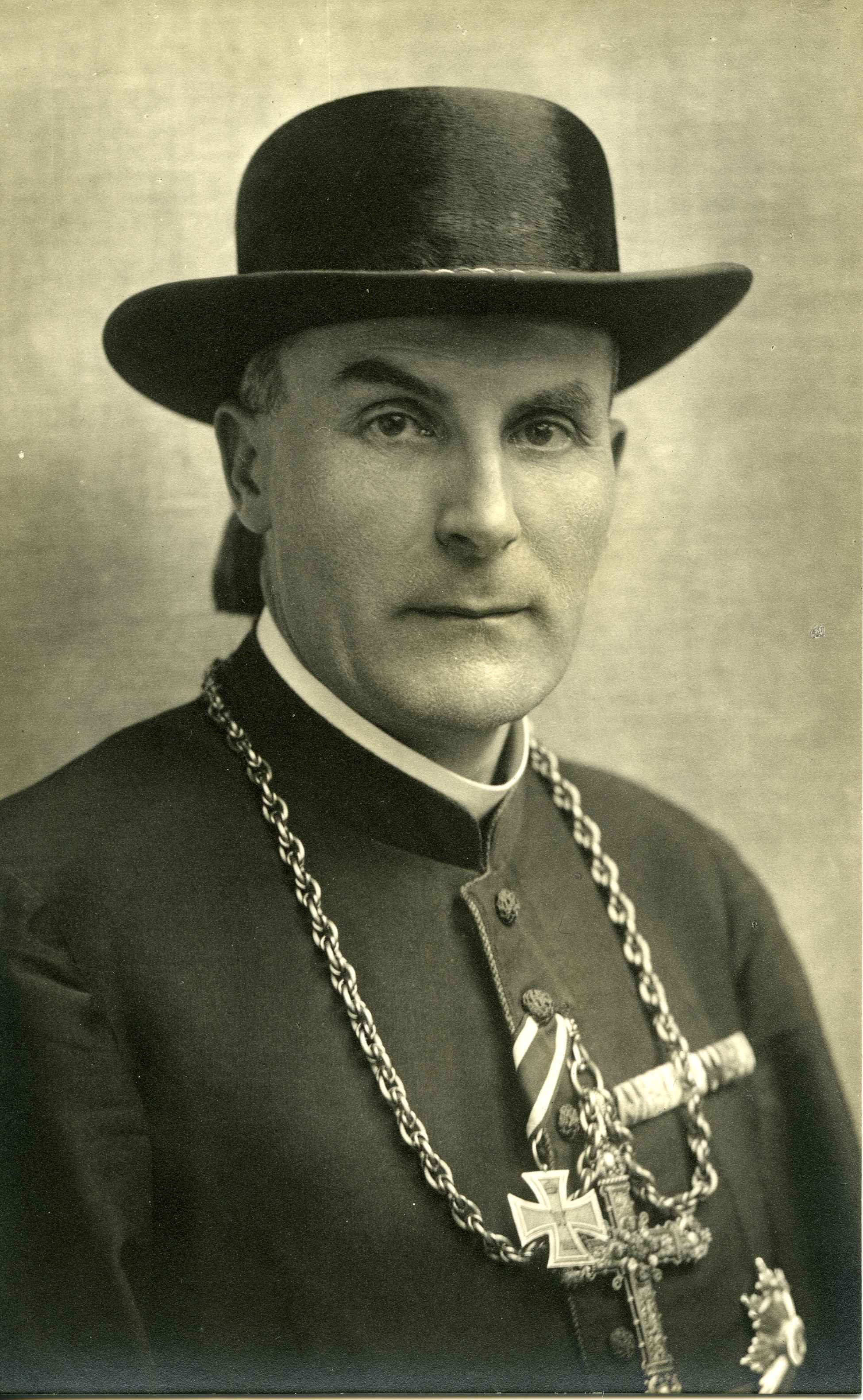 Michael von Faulhaber als Feldprobst, 1917